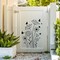 Large Flower Stencils for Fence Dandelion Stencil Floral Stencils for Outside Wood Fence Walls Furniture Fabrics